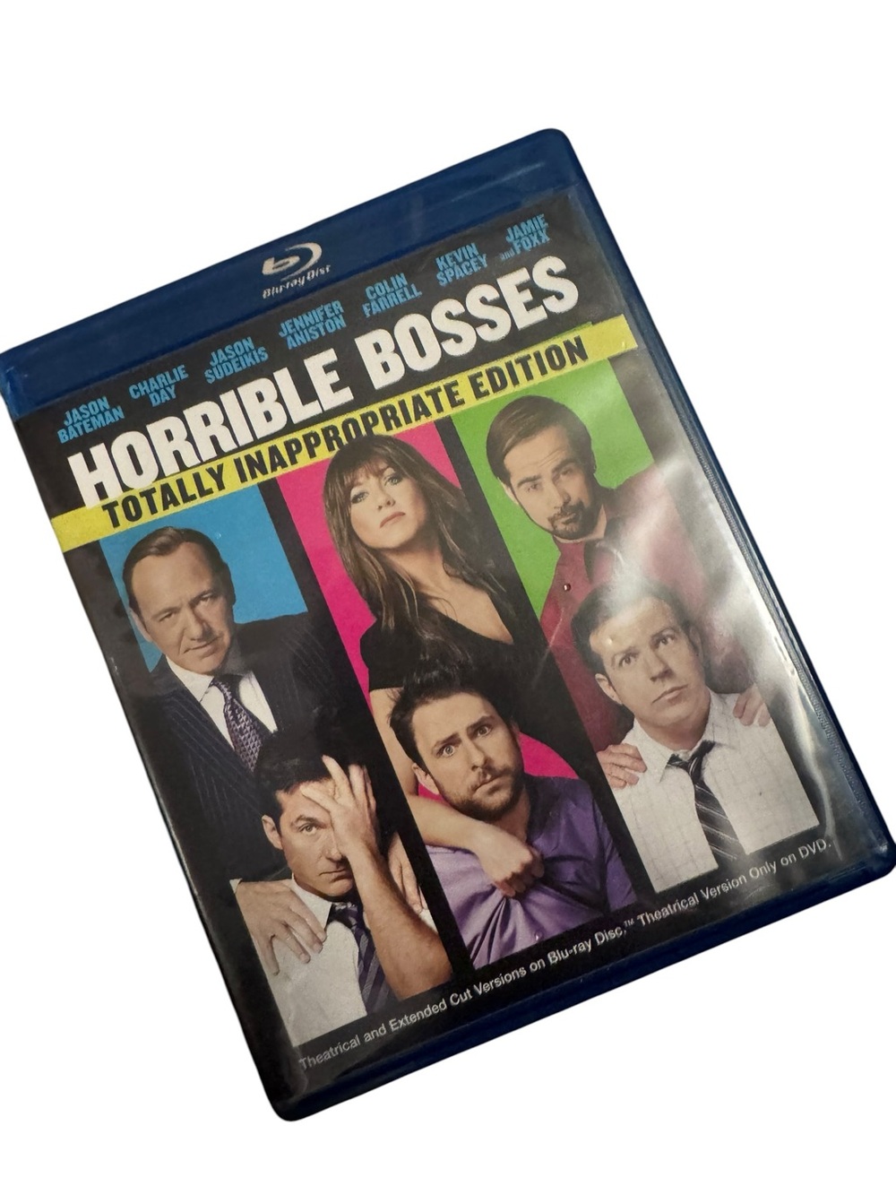 NWT HORRIBLE BOSSES Totallh Inappropriate Edition Blu-Ray Set Bateman Aniston